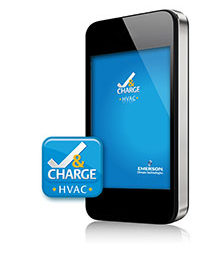 EMERSON CLIMATE TECHNOLOGIES HVAC CHECK & CHARGE APPLICATION MOBILE