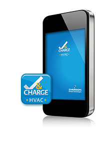 EMERSON CLIMATE TECHNOLOGIES HVAC CHECK & CHARGE APPLICATION MOBILE