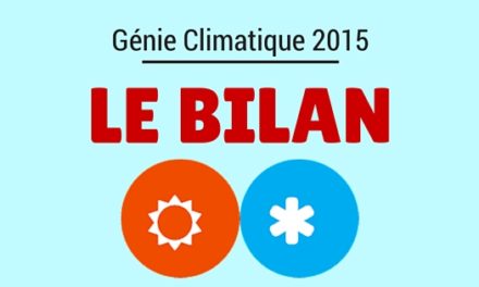 Bilan du génie climatique en 2015 [infographie]