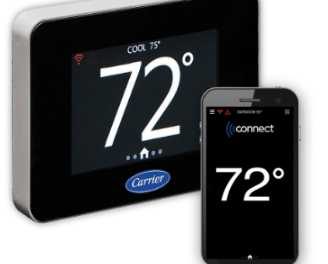 Carrier lance un nouveau thermostat connecté