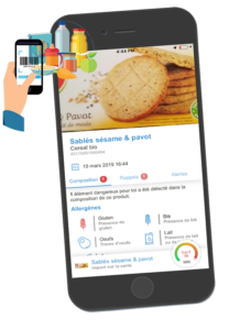 Application de scan produits alimentaires