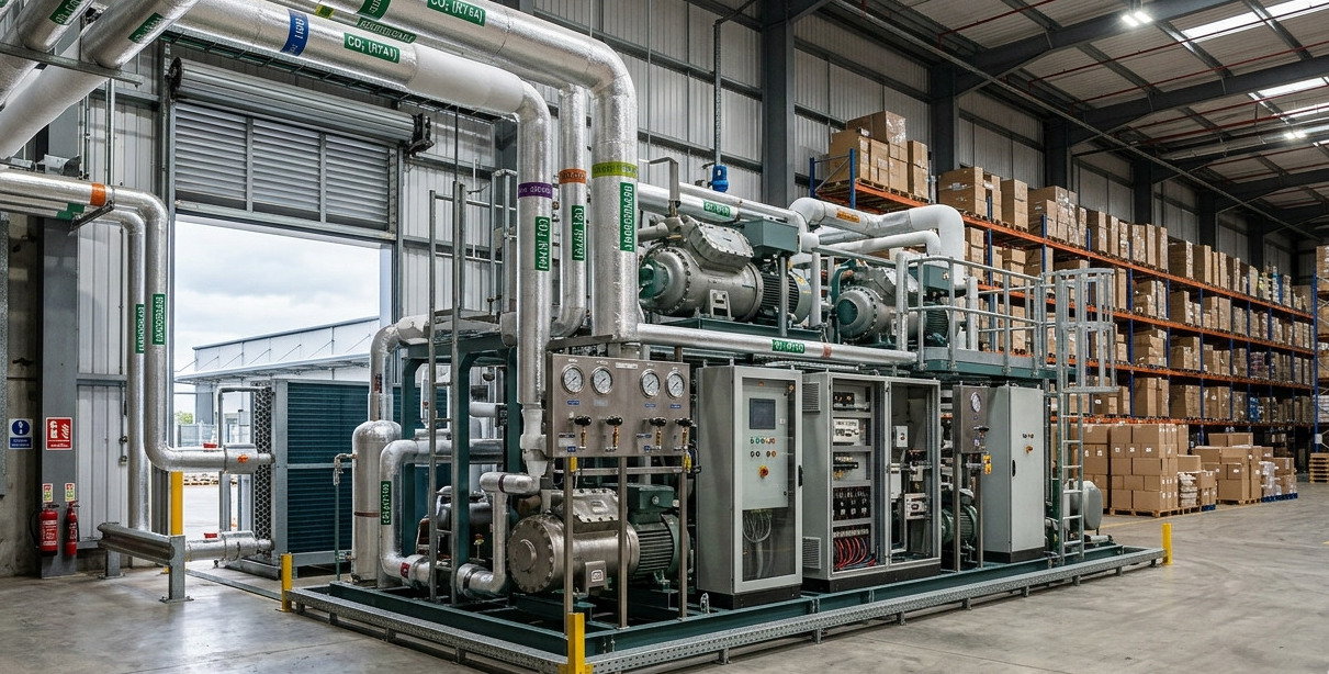 Aldi industrialise le système frigorifique au CO₂ dans un entrepôt britannique majeur