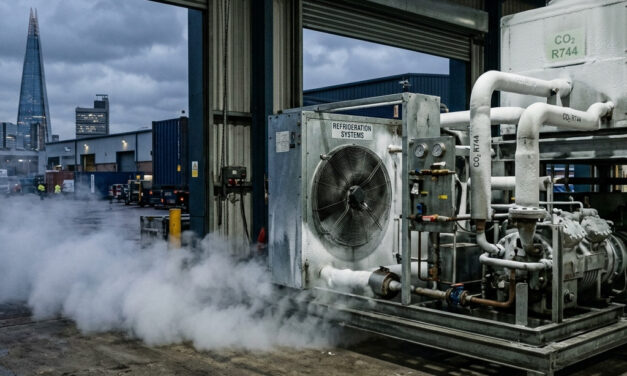 Refra impose le CO₂ dans une installation frigorifique transcritique