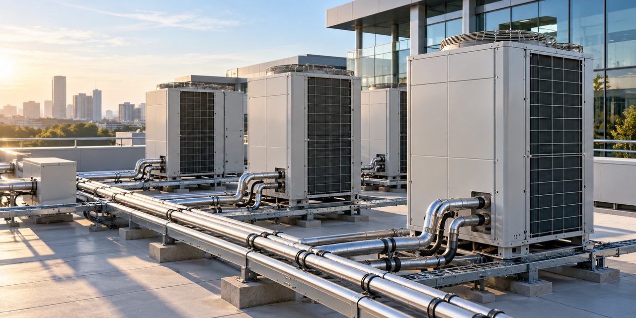 Chauffage et récupération thermique  – GENERAL élargit les usages tertiaires du VRF au R32